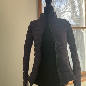 Lululemon Purple Vented Puffer Jacket